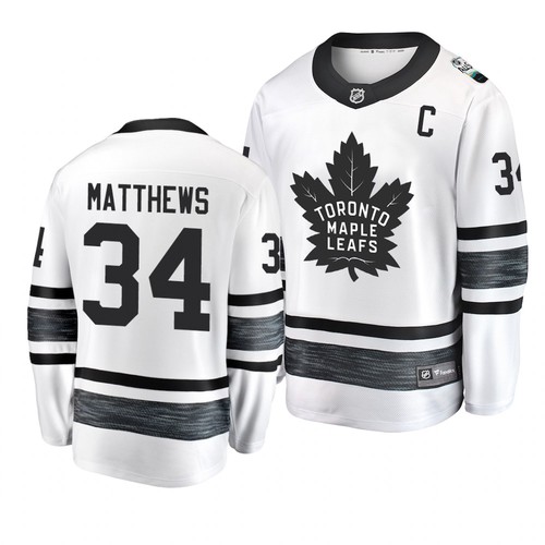 Maple Leafs Auston Matthews Weiß 2019 NHL All-Star